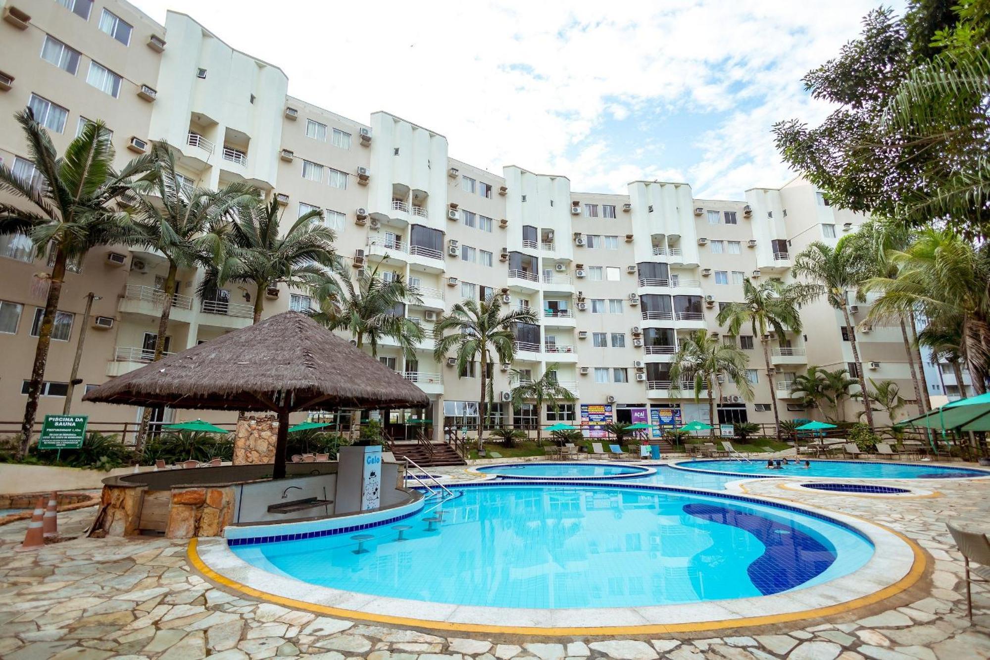 Thermas Paradise - Rio Quente- Duplex 3 Quartos Com Hidromassagem Apartment ภายนอก รูปภาพ