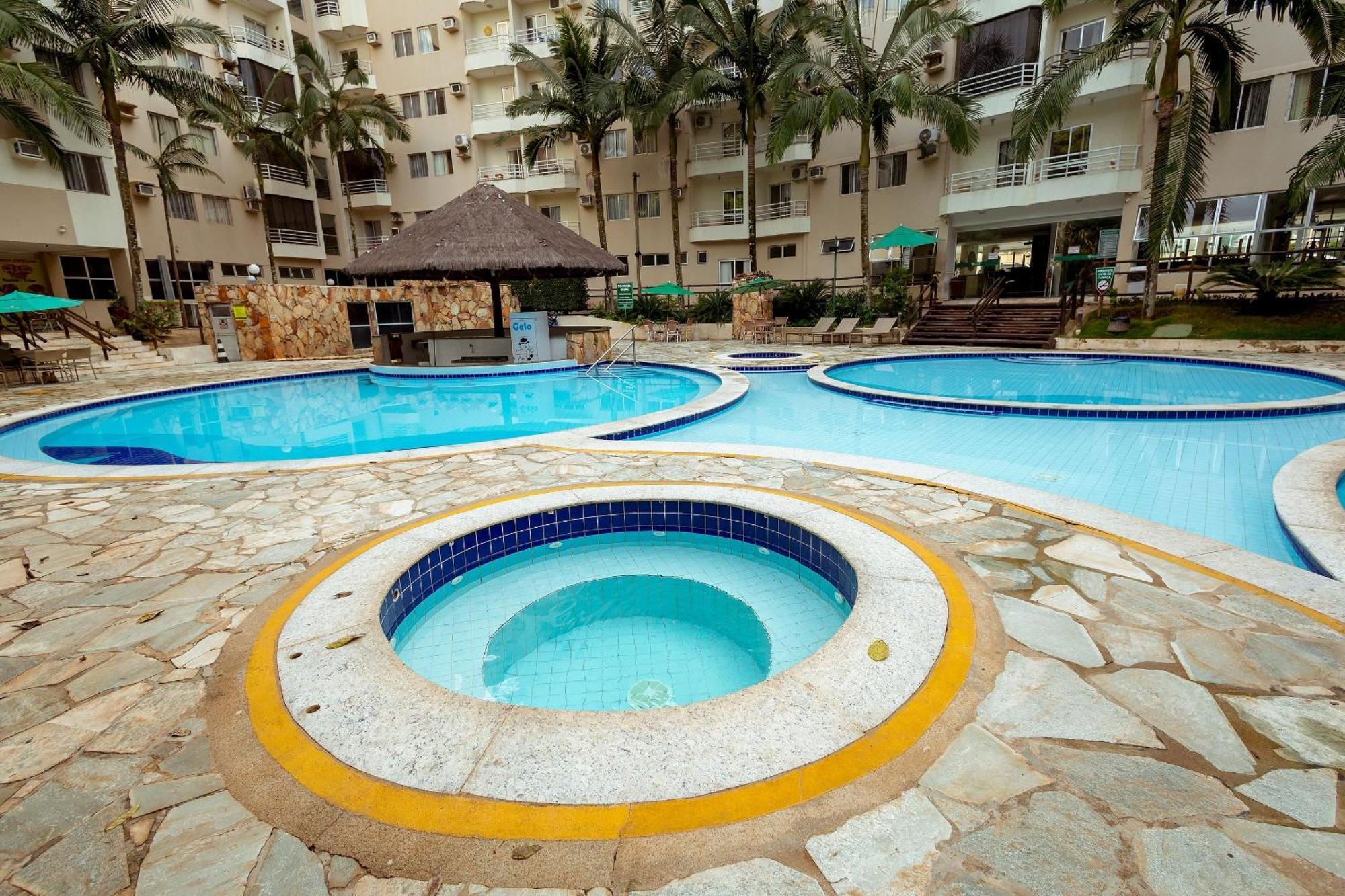 Thermas Paradise - Rio Quente- Duplex 3 Quartos Com Hidromassagem ภายนอก รูปภาพ